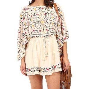 Free People- "Frida" Embroidery Dress- Sz S/P